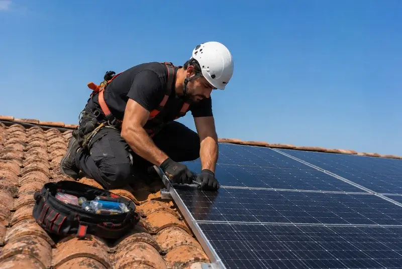 Maintenance et monitoring de panneaux solaires à Chaumes-en-Retz